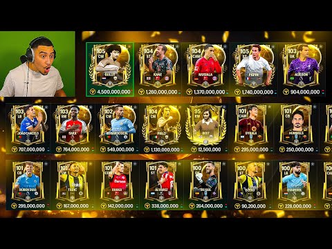 10.000 POINT FC PACK OPENING BALLON D'OR SUR FC MOBILE ! GULLIT 8 MILLIARD 😮🔥