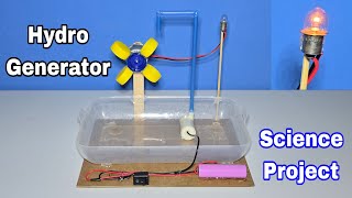 Easy Science Project Working Model | Hydro Generator