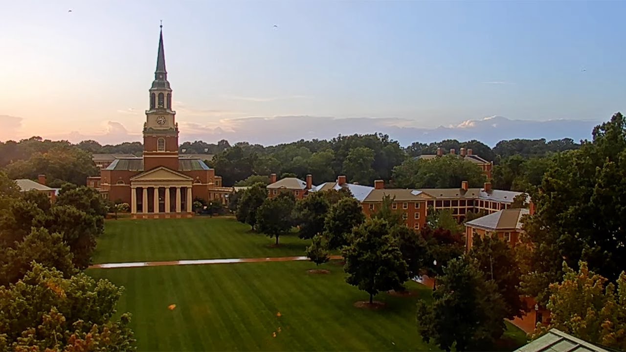 Wake Forest University webcam