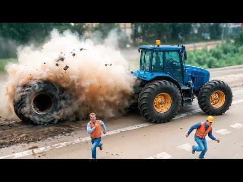 IDIOTAS PELIGROSOS, FALLOS CON CAMIONES Y MAQUINARIA PESADA