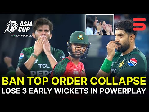 2nd Innings Powerplay | Pakistan vs Bangladesh | Match 17 | DP World Asia Cup 2025 | ZF1K