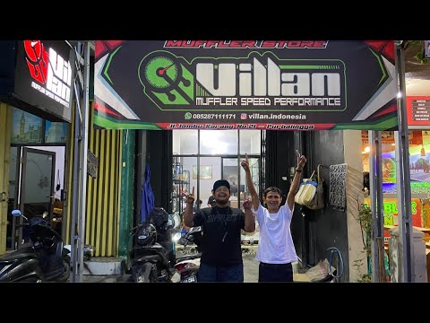 BOSS SINYO DI VILLAN EXHAUST ‼️ #madeinindonesia #exhaust