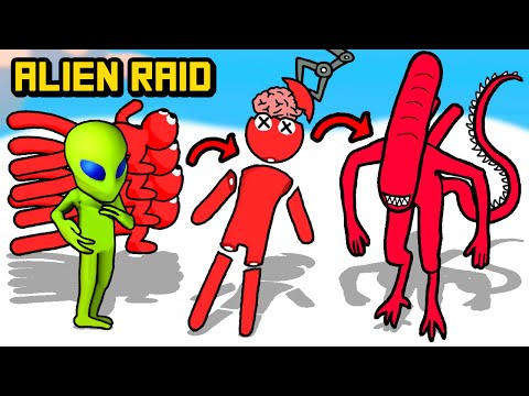 ทดลองมนุษย์เปลี่ยนเป็นสัตว์ประหลาด!! | Alien Raid [ เกมส์มือถือ ]