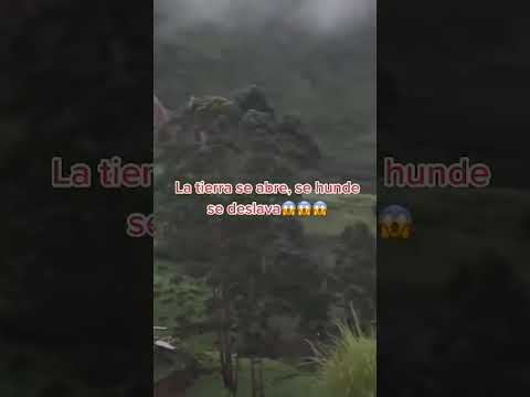 IMÁGENES IMPACTANTES 😱 #reels #viralvideo #shorts #ecuador  #deslave #deslizamiento