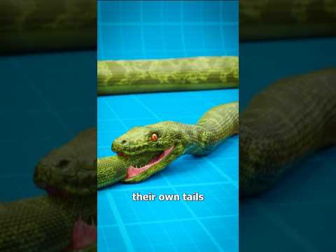 Some Snakes Eat Themselve part 2 😨#shorts​ #snake @Allrightfacts6