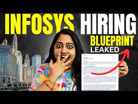 Infosys BLUEPRINT LEAKED🔴MASS Hiring freshers😳🔥