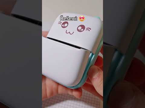 Jak Ušetřit spoustu Času a Trpělivosti 🤣  #minitisk #minitiskarna #miniprinter #škola
