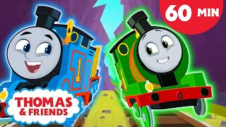 Kereta Thomas & Friends | Thomas menjelajahi dunia! 🚂🌎🗺️ | Kereta Api | Animasi | Kartun | 60 Min