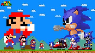 Super Mario vs Sonic the Hedgehog- MULTIVERSE WARS!
