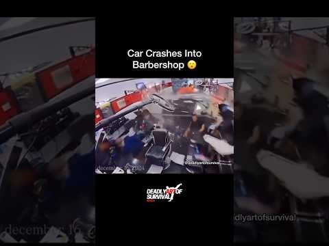 Car Crashes Into Barbershop ๐ฎ