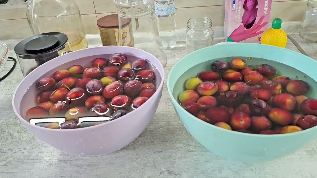 Сломалось Дерево! Собираем Сливы! Делаем Компоты На Зиму