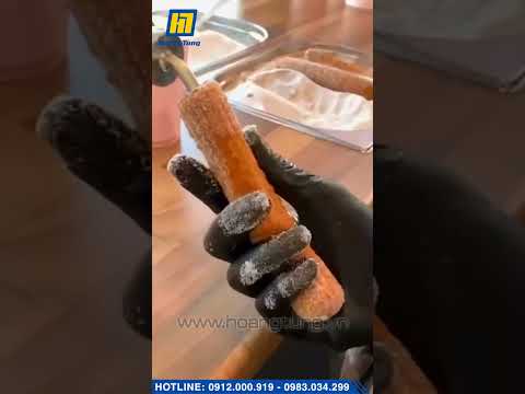 Bộ Máy Làm Churros + Bếp Chiên