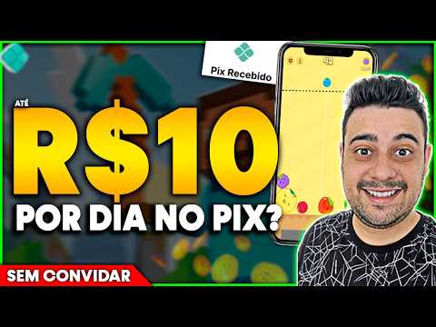 Receba até R$10,00 no PIX desde APP para Ganhar Dinheiro Sem Baixar Jogos