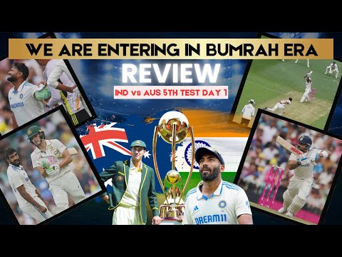 JASPRIT BUMRAH WITH BAT AND BALL 💯 | BUMRAH vs KONSTAS FIGHT | VIRAT SLIP | IND vs AUS 5TH TEST DAY1