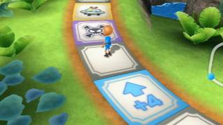 wii party but the board is completely random - advanced difficulty