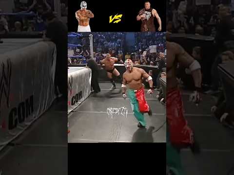 Rey Mysterio vs. Brock Lesnar | WWE Phonk Edit 💀 #wwe #skull #phonk #reymysterio