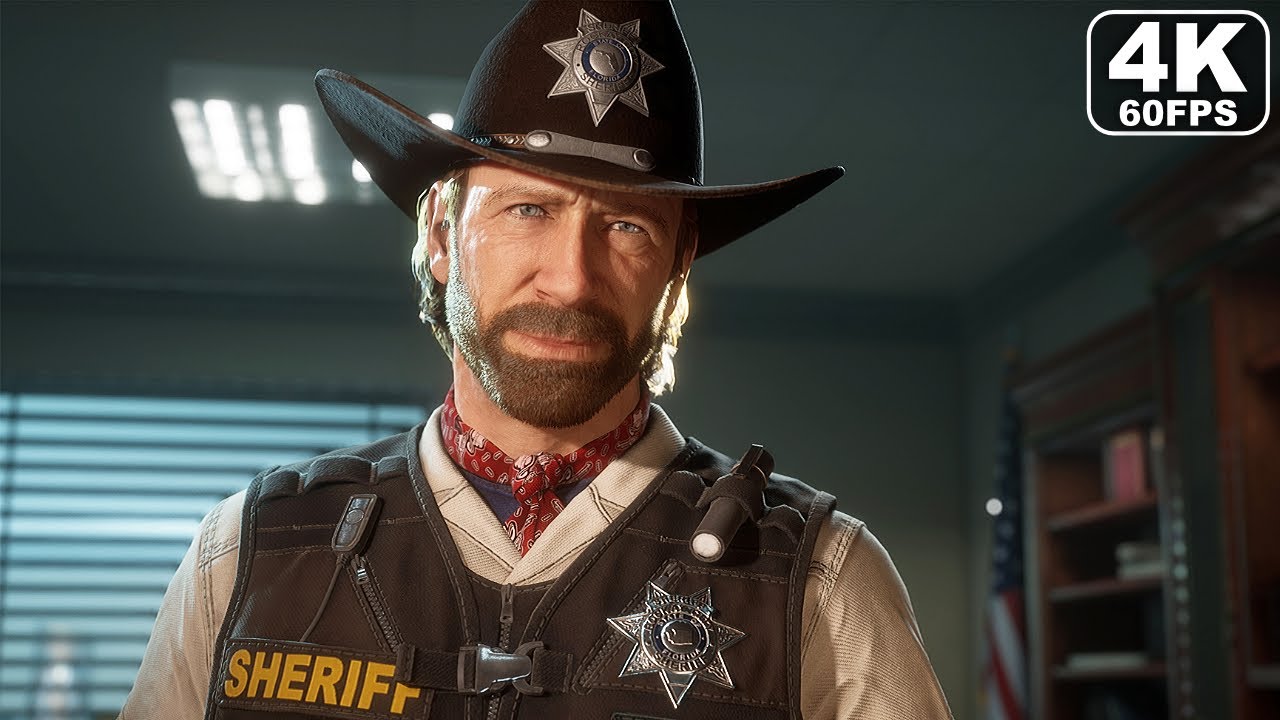 All Chuck Norris Cutscenes 4K - Crime Boss Rockay City