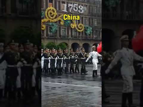 El día que las grandes potencias militares marcharon en México #military #tiktok #shorts 🇲🇽🇷🇺🇺🇲🇨🇳