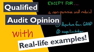 Qualified vs Unqualified Audit Opinion