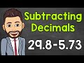 Decimal Subtraction Techniques