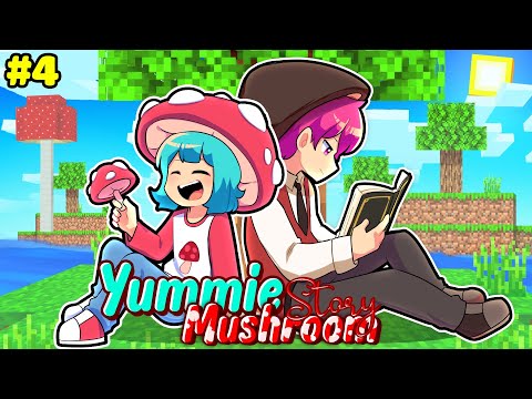 YUMMIE MUSHROOM QUYẾT ĐỊNH THEO THẦY HIHA NẤM TRONG MINECRAFT*YUMMIE MUSHROOM STORY TẬP 4 🤩🥰