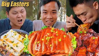 Boss Duck picked the duck leg! 🦆🍗|Eating Spicy Food and Funny Pranks| Funny Mukbang