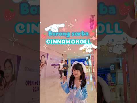 BORONG SERBA CINNAMOROLL DI MINISO #sanrio #cinnamoroll #shorts