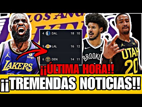 💥😱 ¡¡¡POR FIN!!! ¡¡¡LO HAN CONSEGUIDO!!!🚨 LO HAN CAMBIADO TODO!!! 🚨 GRANDES NOTICIAS EN LAKERS I NBA