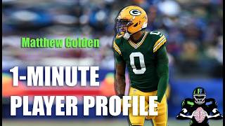 Player Profile: Matthew Golden