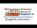 Environmental Pollution and Its Effects