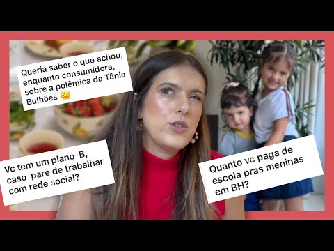 QUANTO CUSTA A ESCOLA DAS MINHAS FILHAS? | Perguntas e Respostas