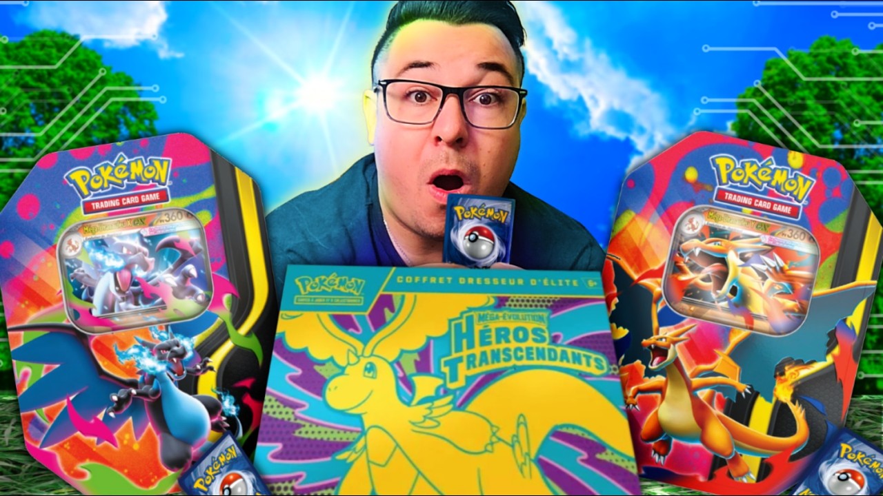 On s'OUVRE une ETB HÉROS TRANSCENDANTS & les NOUVELLES POKÉBOX !!