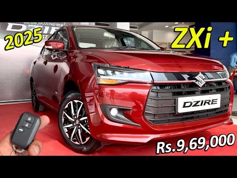 NEW 2025 MARUTI SUZUKI DZIRE ZXI PLUS | DZIRE TOP MODEL ZXI PLUS | REVIEW & WALKAROUND | 2024 DZIRE