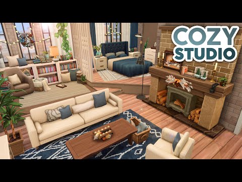 Cozy Studio Apartment // The Sims 4 Speed Build: Apartment Renovation