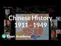 History of China in the First Half of the 20th Century