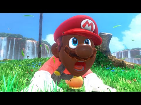 SUPER BLACK MARIO ODYSSEY - Full Game Walkthrough