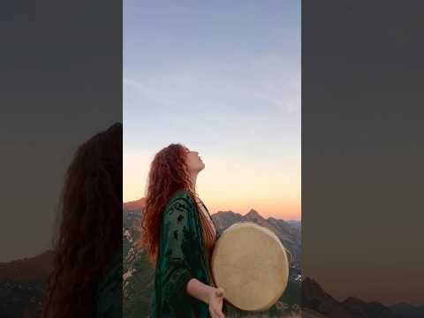 turn your phone sideways for some audio fun ✨ #singing #acapella #handdrum #disney  #frozen