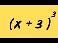Cubing a Binomial Using the Box Method