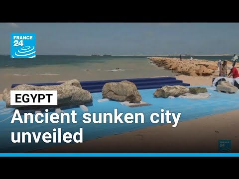 YouTube video thumbnail: Egypt Unveils 2,000-Year-old Sunken City