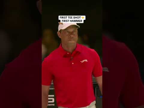 We doing it? We doing it. 🐅 | 📺: @espn #TigerWoods #TGLGolf #shorts #golf