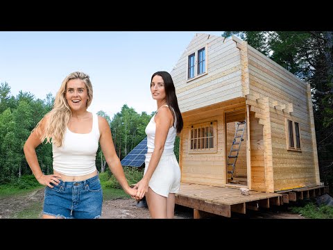 Adding a Second Story to DIY Log Cabin Off- Grid Build!