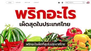 พริกอะไร? เผ็ดที่สุดในประเทศไทย 🌶🌶