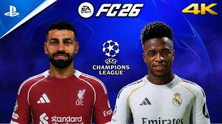 FC 26 - Liverpool vs Real Madrid - FINAL UCL - gameplay ps5 4K