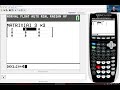 Exploring Matrices with the TI-84