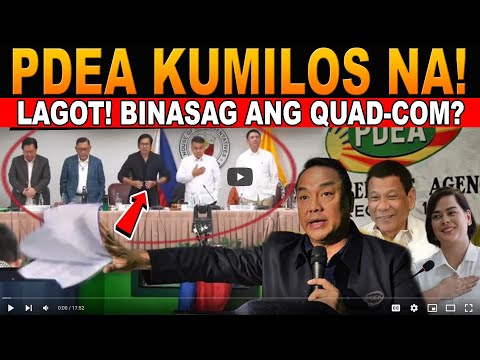 MALAKING GOODNEWS ITO! Kumanta naang PDEA Tumestig0 sa DUTERTE? Nasampal ng mga Ebdensya REACTION