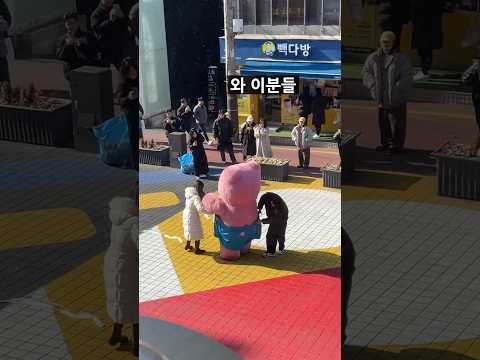 진짜 한국사람만 할 수 있다는 행동(놀랍게도 실제상황입니다..)#shorts