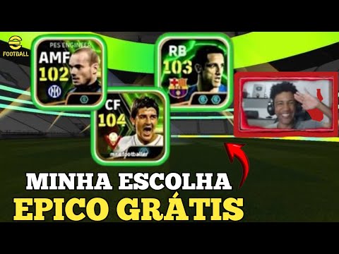 Dia de Epico Gratis, Villa, Belleti e Snaijder Meu novo TITULAR eu POSSO PROVA no eFootball