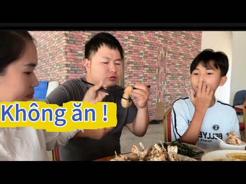 Đi làm VISA lần hai_ghé ngay quán đãi con trai món này CHỒNG TRUNG QUỐC TỪ CHỐI KHÔNG ĂN VÌ QUÁ MẮC?
