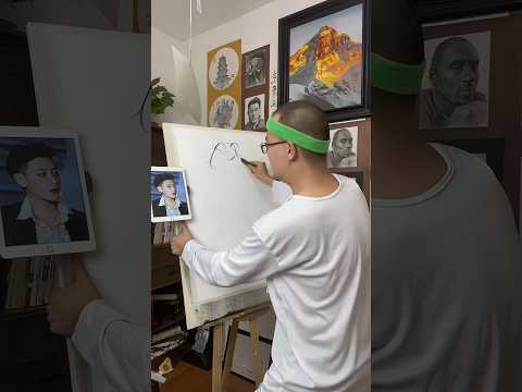 Unique Sketch Artist Of Japan #shorts