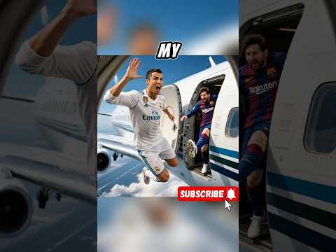 Why is Messi being mean to Ronaldo? 🥹